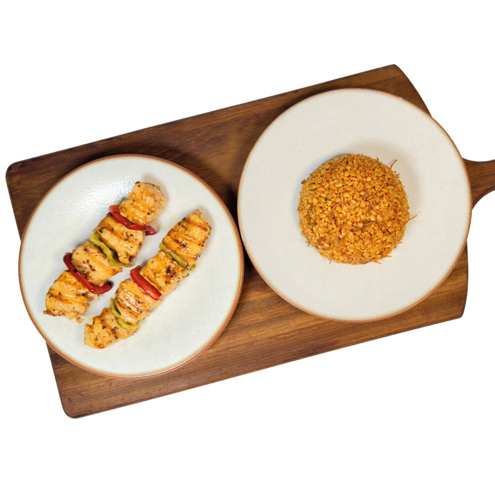 Tavuk Şiş & Bulgur Pilavı