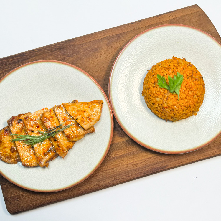 Izgara Tavuk & Bulgur Pilavı